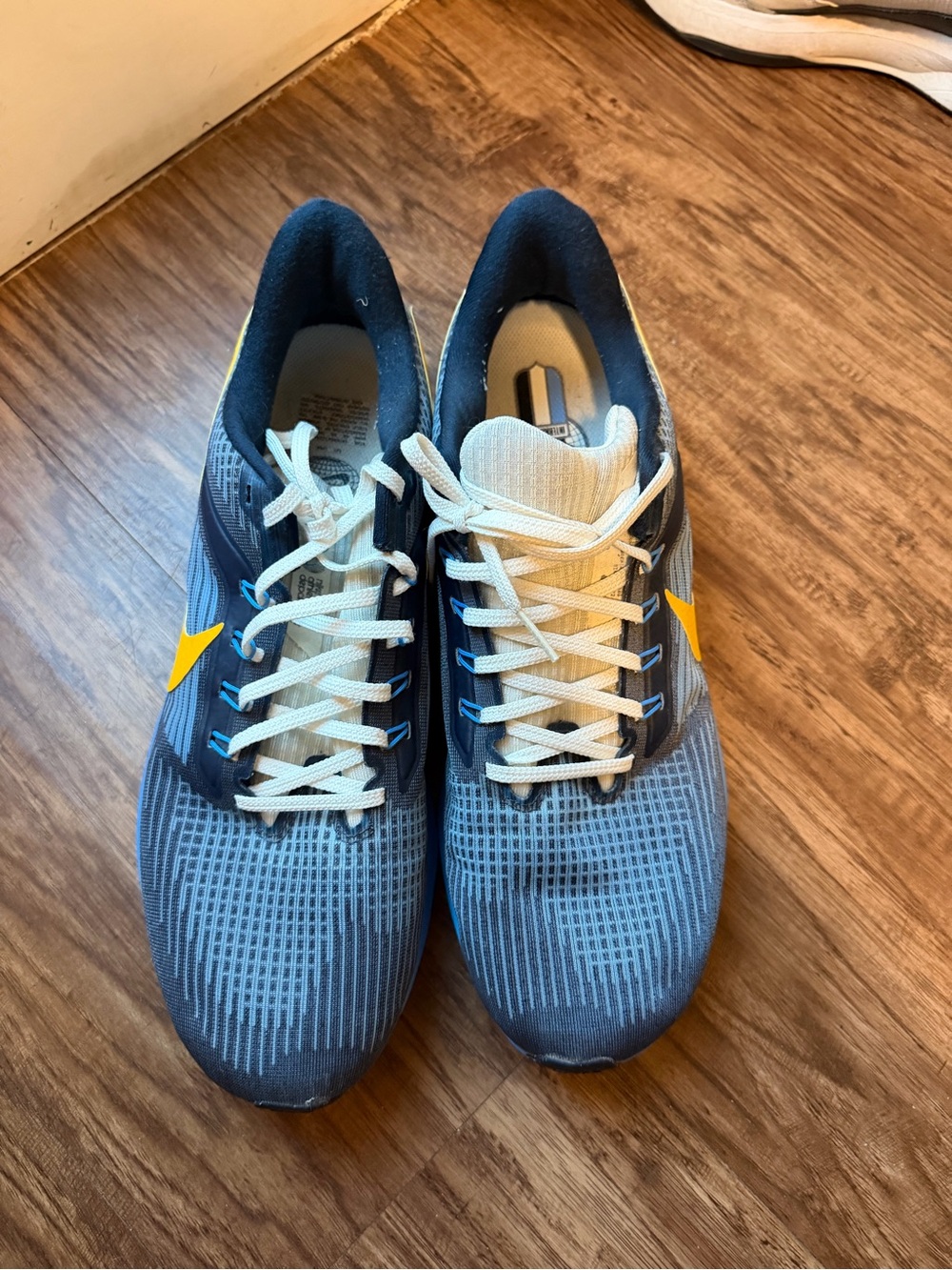 Nike Blue & Yellow Men's Running Sneakers